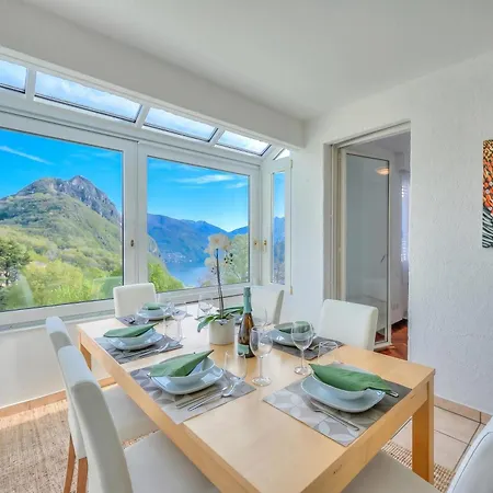 Residenza Parco Carona - Happy Apartment Lugano